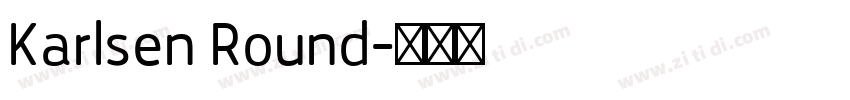 Karlsen Round字体转换